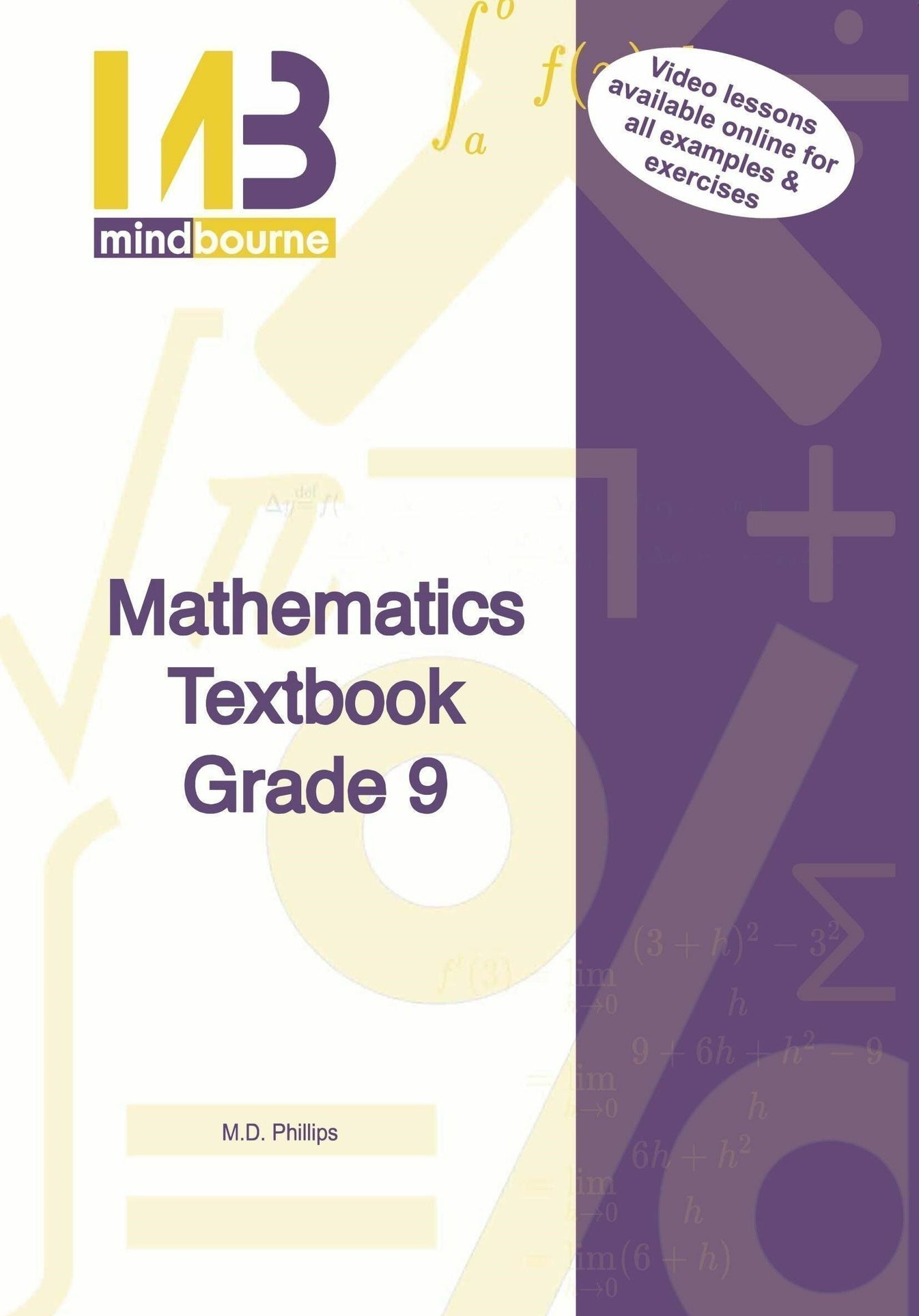 Mindbourne Mathematics Grade 9 Textbook & Video Portal access – Amanda ...